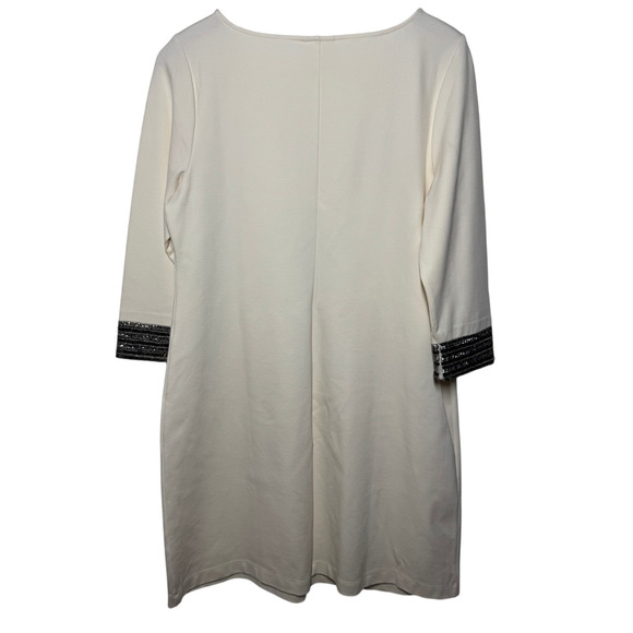 Christian Siriano For J.Jill Dress Women LP NWT Minimal Beaded Cuff Holiday - Picture 2 of 7
